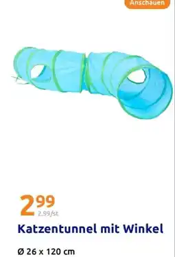 Action Katzentunnel mit winkel Angebot