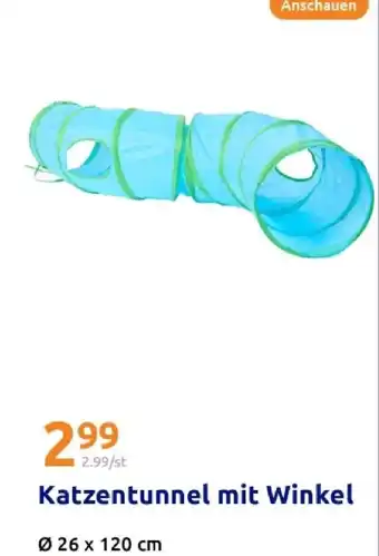 Action Katzentunnel mit winkel Angebot