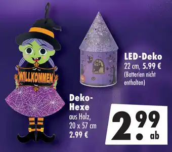 Mäc Geiz Deko- Hexe Angebot