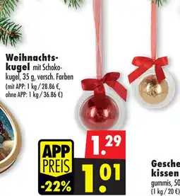 Mäc Geiz Weihnachtskugel Angebot