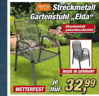 Posten Börse Siena Streckmetall Gartenstuhl „Elda” Angebot