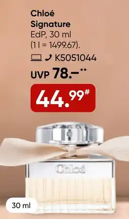 Galeria Chloé Signature EdP Angebot