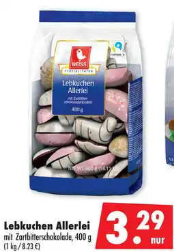 Mäc Geiz WEISS Lebkuchen Allerlei Angebot