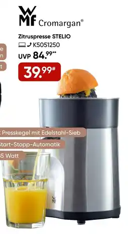 Galeria WMF Cromargan Zitruspresse STELIO Angebot