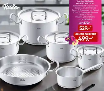 Galeria Fissler Topf-Set ORIGINAL- PROFI-COLLECTION Angebot