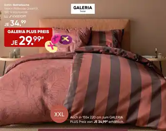 Galeria Satin-Bettwäsche Angebot