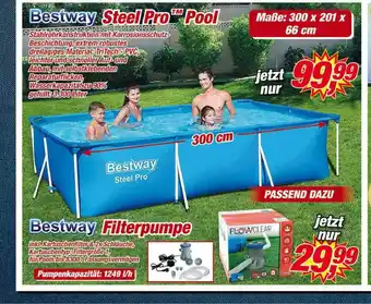 Posten Börse Bestway Filterpumpe Oder Steel Pro Pool Angebot