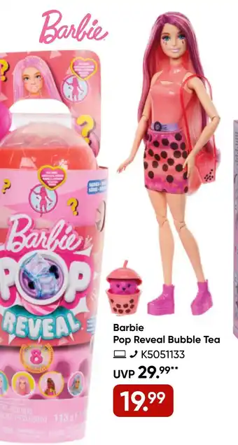 Galeria Barbie Pop Reveal Bubble Tea Angebot