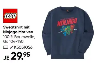 Galeria LEGO Sweatshirt mit Ninjago Motiven Angebot