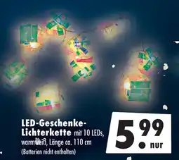 Mäc Geiz LED-Geschenke- Lichterkette Angebot
