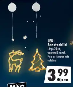 Mäc Geiz LED- Fensterbild Angebot