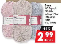 Mäc Geiz Kartopu Garn Angebot