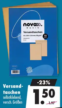 Mäc Geiz Versandtaschen Angebot