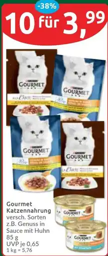 Budni Gourmet Katzennahrung Angebot