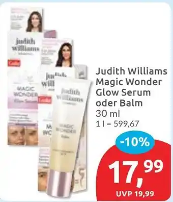 Budni Judith Williams Magic Wonder Glow Serum oder Balm Angebot