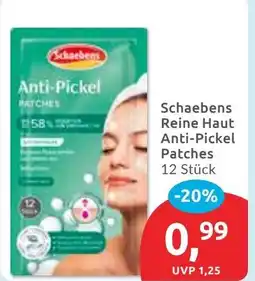 Budni Schaebens Reine Haut Anti-Pickel Patches Angebot