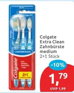 Budni Colgate Extra Clean Zahnbürste medium Angebot