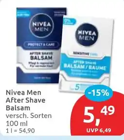 Budni Nivea Men After Shave Balsam Angebot
