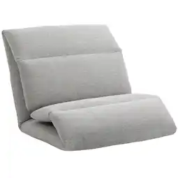 Netto Marken-Discount HOMCOM Bodenstuhl Stahl, Schaumstoff, Leinenimitat (100% Polyester) Angebot