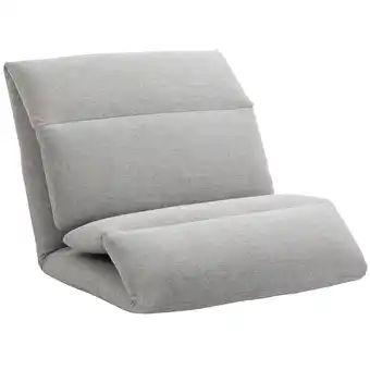 Netto Marken-Discount HOMCOM Bodenstuhl Stahl, Schaumstoff, Leinenimitat (100% Polyester) Angebot