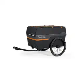 Netto Marken-Discount Qeridoo Fahrradanhänger Qubee XL Grey Angebot