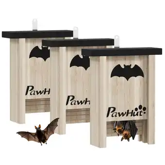 Netto Marken-Discount PawHut Fledermauskasten Tannenholz Angebot