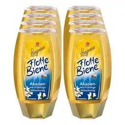 Netto Marken-Discount Langnese Flotte Biene Akazien- mit Frühlingsblütenhonig 250 g, 8er Pack Angebot