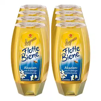 Netto Marken-Discount Langnese Flotte Biene Akazien- mit Frühlingsblütenhonig 250 g, 8er Pack Angebot
