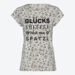 NKD Damen-Trachten-T-Shirt mit Frontprint Angebot