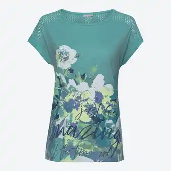 NKD Damen-T-Shirt mit Spitzeneinsatz Angebot