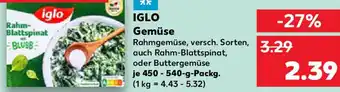 Kaufland IGLO Gemüse Angebot