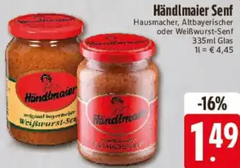Edeka Händlmaier Senf Angebot