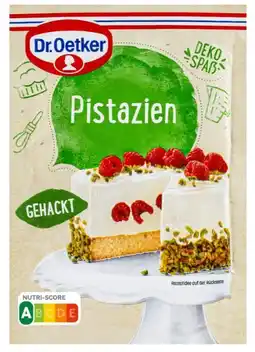 Kaufland Dr. Oetker Pistazien gehackt Angebot
