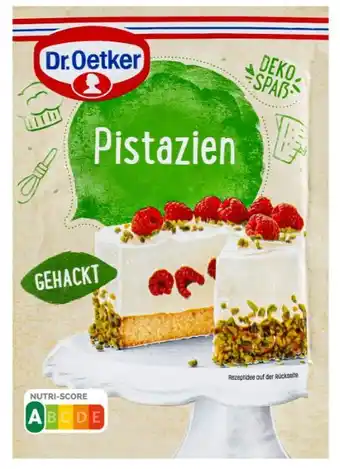 Kaufland Dr. Oetker Pistazien gehackt Angebot