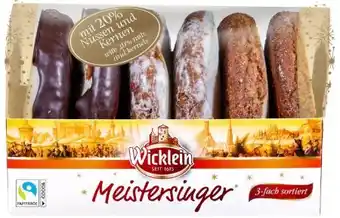 Kaufland Wicklein Meistersinger Lebkuchen Angebot