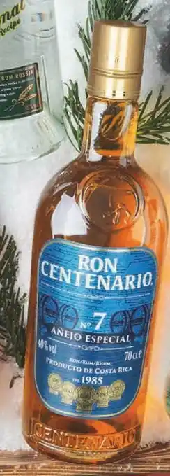 Lidl Centenario rum 7 mit glas Angebot