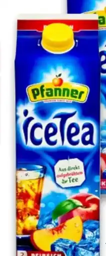 Kaufland Pfanner Eistee Pfirsich Angebot