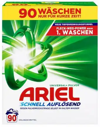 Kaufland Ariel Waschmittel Schnell Auflosend Angebot