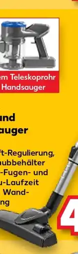 Kaufland Clean Maxx Akku-Hand- & Bodenstaubsauger Angebot