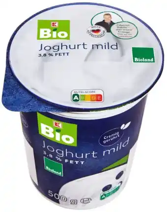 Kaufland K-Bio Naturjoghurt Angebot