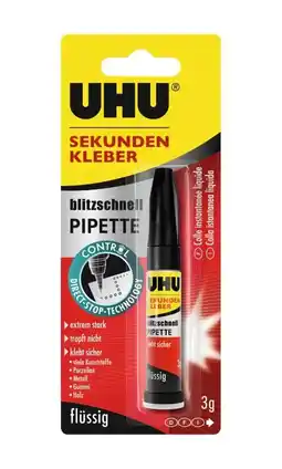 Kaufland UHU Sekundenkleber Blitzschnell Angebot