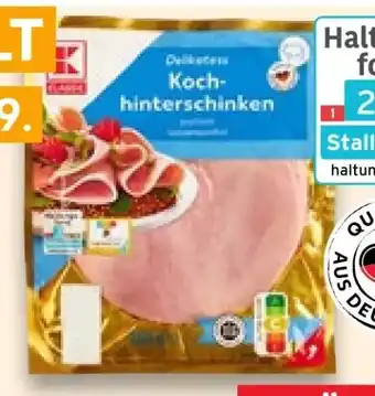 Kaufland K-Classic Kochhinterschinken Angebot