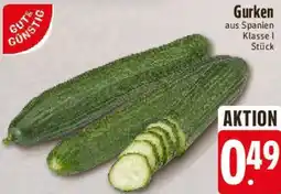 E-Center GUT & GÜNSTIG Gurken Angebot