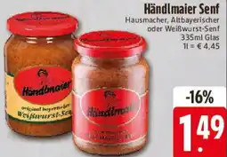 E-Center Händlmaier Senf Angebot