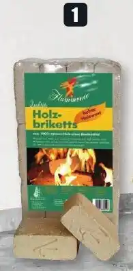 B1 Discount Baumarkt Holz-Briketts Angebot