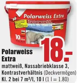 B1 Discount Baumarkt Polarweiss Extra Angebot