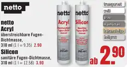 B1 Discount Baumarkt netto Acryl oder Silicon Angebot
