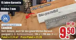 B1 Discount Baumarkt Laminat Angebot