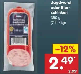 Netto Marken-Discount Gut Drei Eichen Jagdwurst Angebot