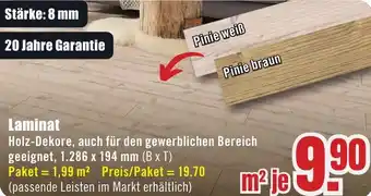 B1 Discount Baumarkt Laminat Angebot